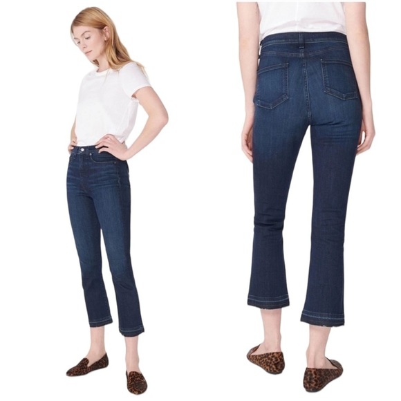 VERONICA Beard Carly 11” Kick‎ Flare Jeans Midnight Blue Wash Size 29 - Picture 1 of 13